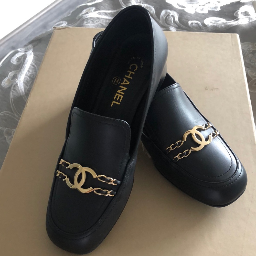 Chanel Black Loafer